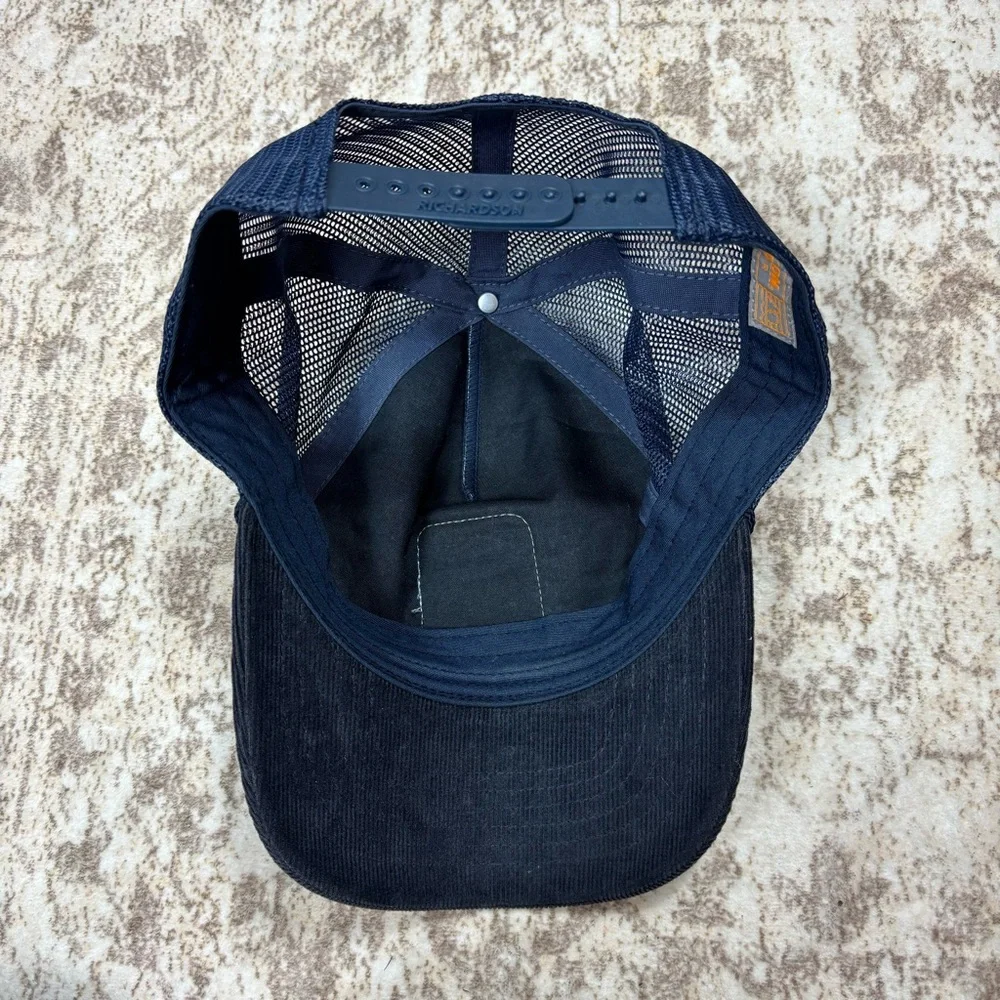 Half Moon Outfitters Corduroy Trucker Hat with Sunshine Patch‎